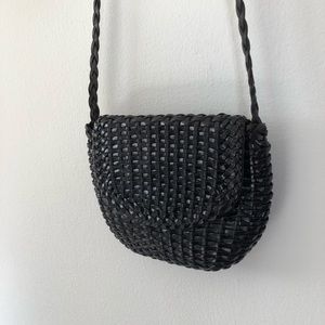 Vintage Cole Haan basketweave purse